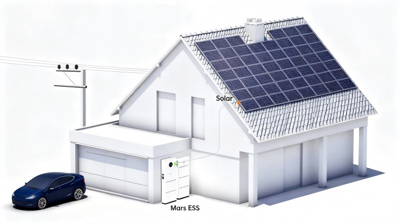 Ev Enerji Sistemleri için Konut Enerji Depolaması ile Çatı Güneş Enerjisi Montajları Nasıl Eşleştirilir?