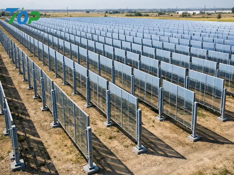 Dikey Çift Yüzlü Güneş Enerjisi Montaj Sistemi: %30 Daha Fazla Arazi Kullanımının Sırrı