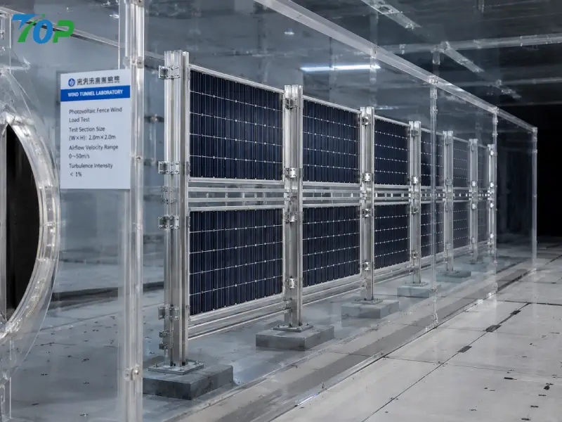 Teknik İnceleme: Rüzgar Tüneli Testi ve Güneş Enerjili Çit Sistemlerinin Yapısal Stabilite Analizi