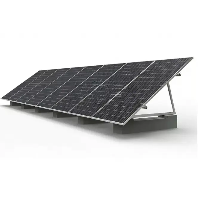 Düz Çatı Alüminyum Balastlı Solar Montaj Sistemi