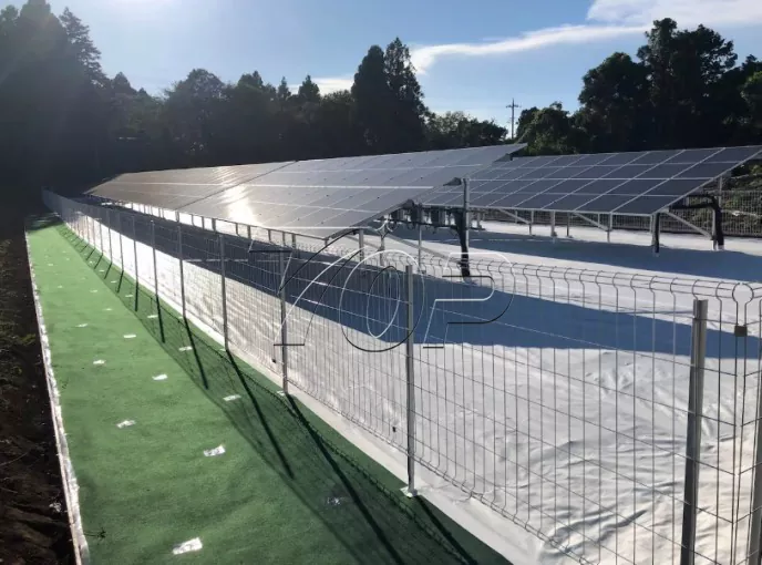 Solar Chain Link Fence