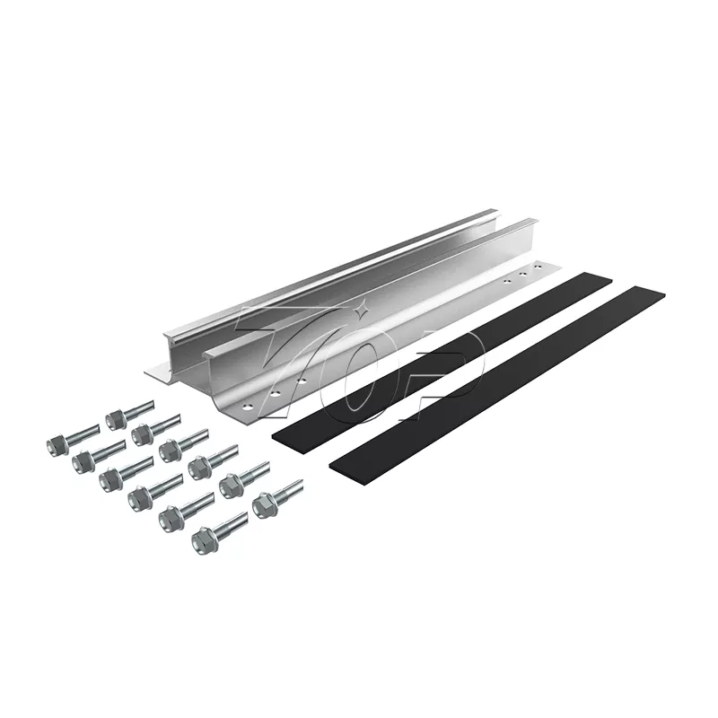 Trapez Metal Çatı Solar için Mini Ray Sistemi