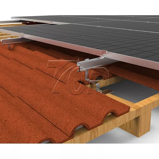 Kiremit Çatı Solar Montajı