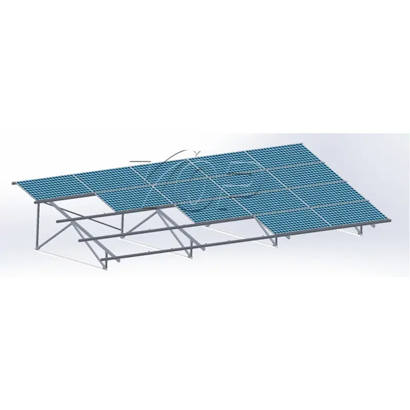 Metal Çatılar için Üçgen Solar Montaj Sistemi