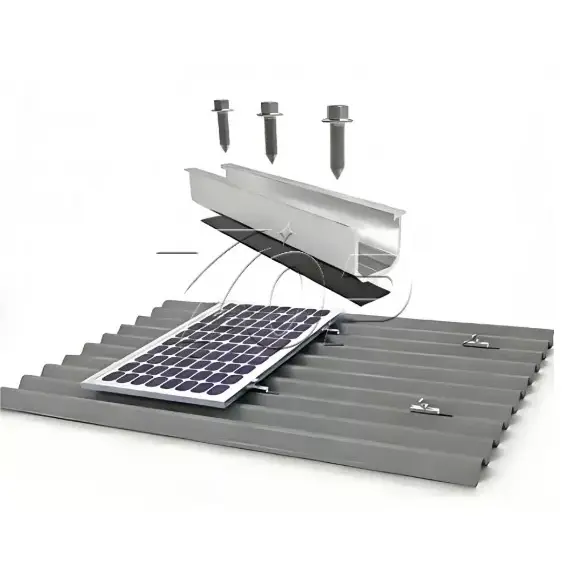 U-Stil Mini Raylı Solar Montaj Sistemi
